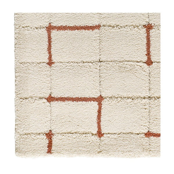 Ciglasti/krem tepih 133x190 cm Brenda – Universal-image-3