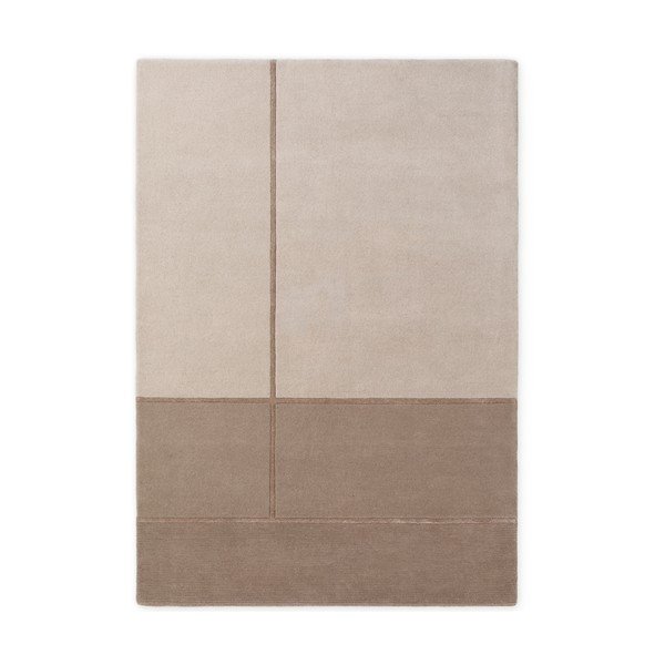 Smeđi/krem tepih od mješavine vune 120x170 cm Presilda – Villeroy&Boch