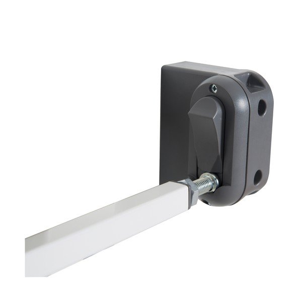 Bijela metalna sigurnosna ograda za stepenice – Roba-image-4