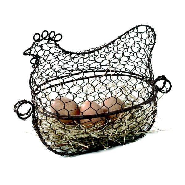 Metalna košara za jaja Antic Line Hen