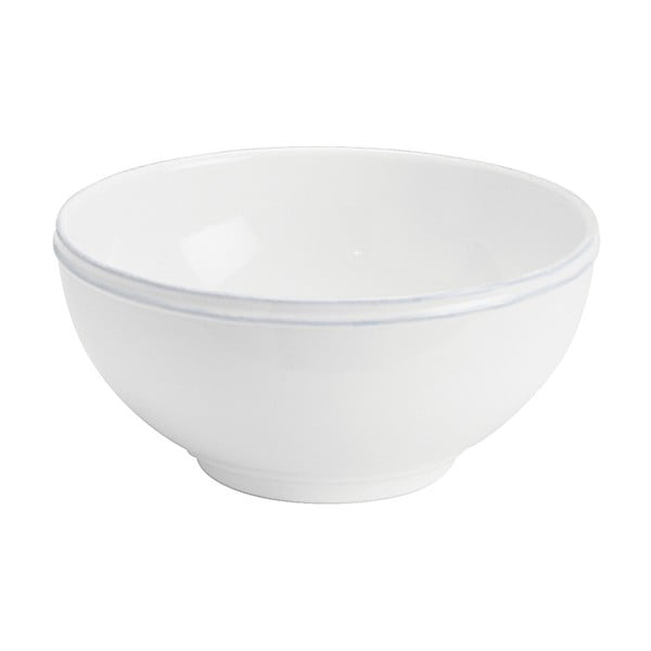 Bijela zemljana zdjela Costa Nova Friso, ⌀ 11 cm