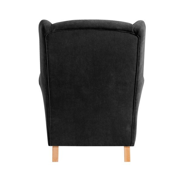 Crna fotelja Max Winzer Lorris-image-3