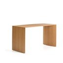 Radni stol u dekoru hrasta 60x140 cm Litto – Kave Home