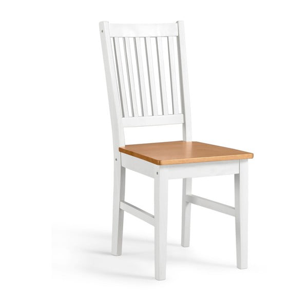 Set od 2 bijele stolice od borovine Støraa Daisy
