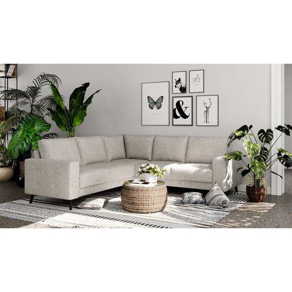 Krem (promjenjiva) kutna garnitura Fynn – Ghado-image-4