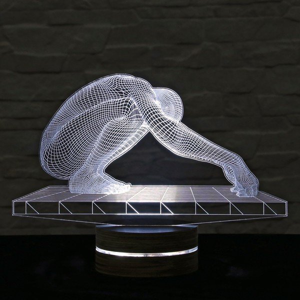 3D stolna lampa Osoba-image-2