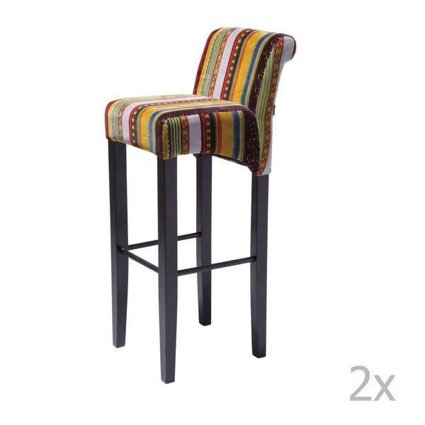 Set od 2 barske stolice s podnožjem od bukve Kare Design British