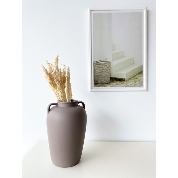 Smeđe-siva keramička vaza Rulina Pottle-image-1