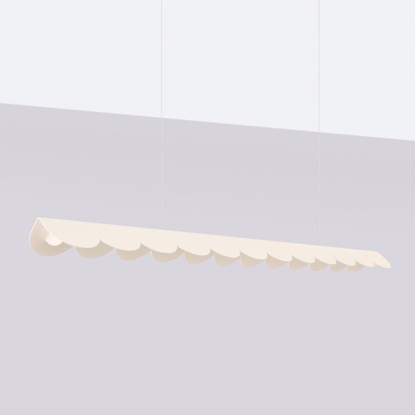 Bež LED viseća svjetiljka aluminijska BISCUIT – Thoro-image-4