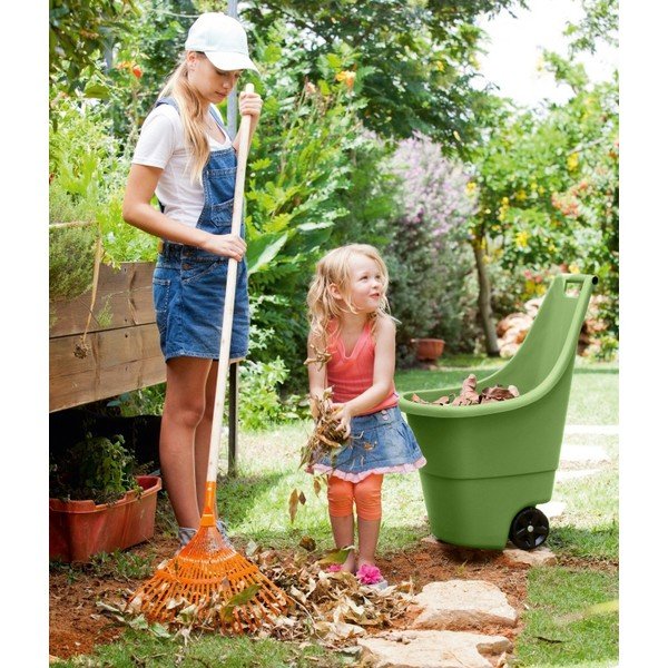 Zelena plastična vrtna košara Easy go – Keter-image-3