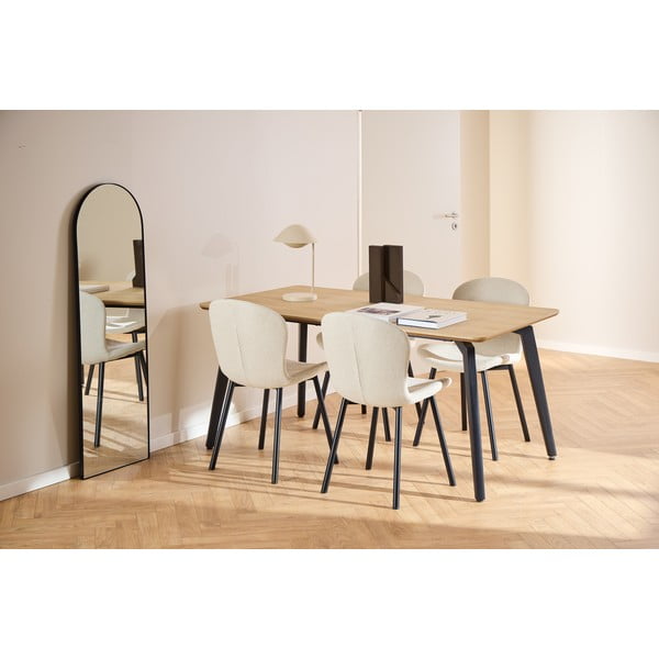 Blagovaonski stol s pločom stola u dekoru hrasta 90x160 cm Cadiz – Actona-image-3