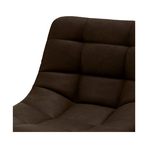 Tamno smeđe okretne barske stolice u setu 2 kom 88 cm Mario – Furnhouse-image-4