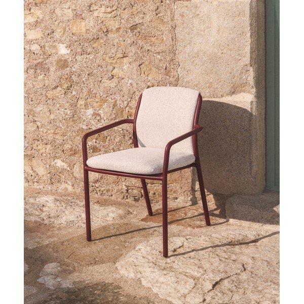 Bordo podstavljena vrtna stolica Linosa – Kave Home-image-1