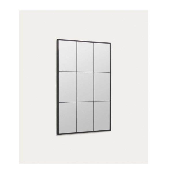 Zidno ogledalo s okvirom od masivnog drveta 100x160 cm Ulrica – Kave Home