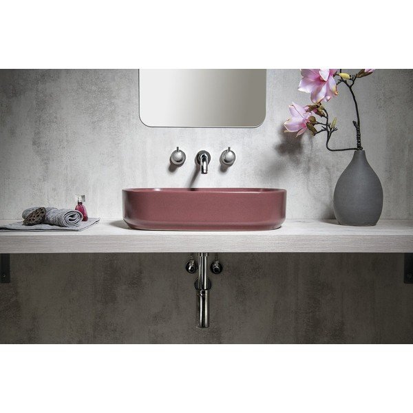Keramički umivaonik Sapho Infinity Oval bordo, 55 x 36 cm-image-3