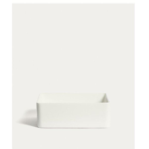 Bijeli keramički umivaonik 36,5x36,5 cm Ovara – Kave Home