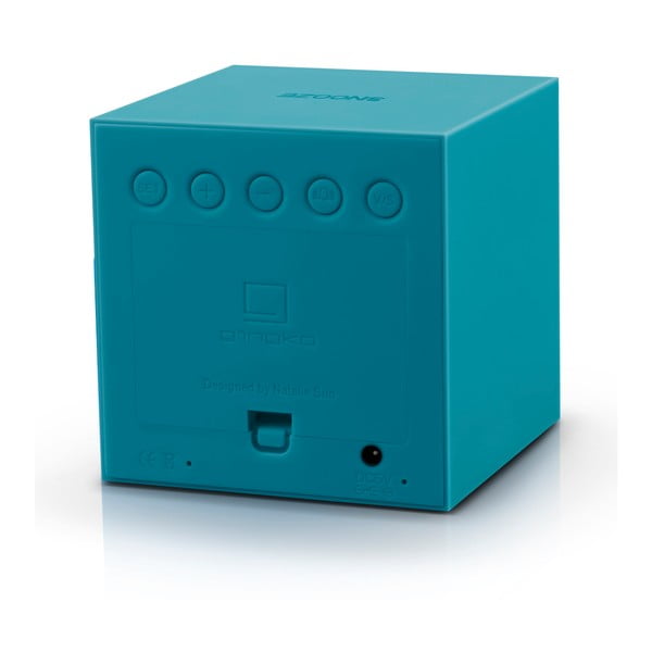 Plava LED budilica Gingko Gravity Cube-image-3