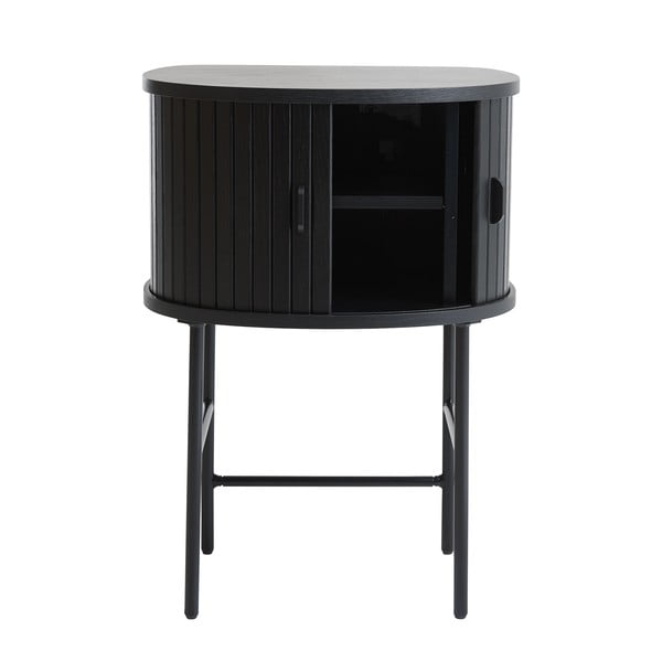 Crni noćni ormarić Nola – Unique Furniture-image-3