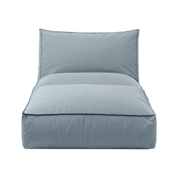 Svjetloplava tapecirana vanjska ležaljka Blomus Stay