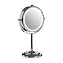 Kozmetičko ogledalo s osvjetljenjem/povećavajuće (s povećanjem 2x) ø 15 cm Cassini – Premier Housewares