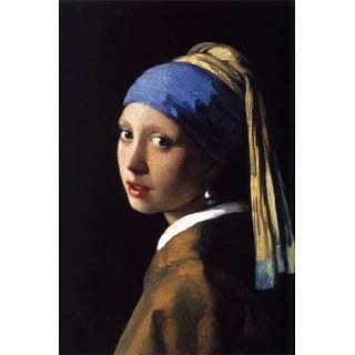 Reprodukcija slike Johannes Vermeer - Girl with a Pearl Earring, 70 x 50 cm