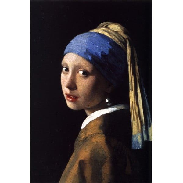 Reprodukcija slike Johannes Vermeer - Girl with a Pearl Earring, 70 x 50 cm