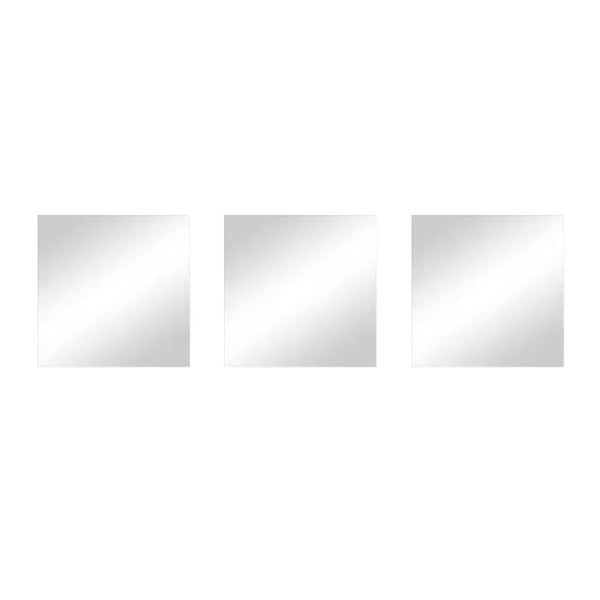 Zidna ogledala u setu 3 kom 30x30 cm – MSV