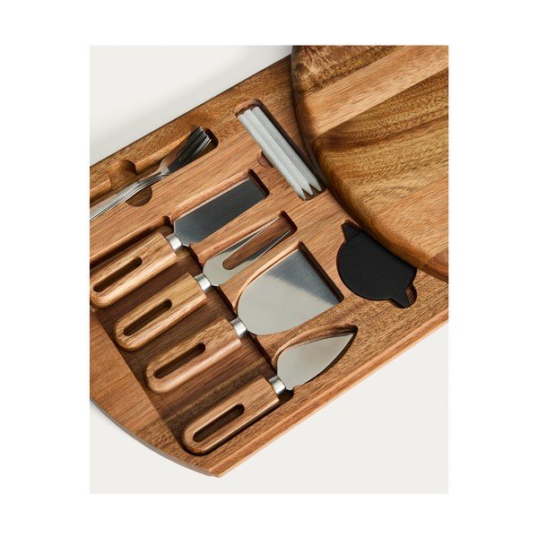 Drvena daska za rezanje za sir 46 x 36 cm Blera – Kave Home-image-2