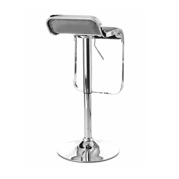 Siva podstavljena barska stolica podesive visine (visine sjedala 58 cm) Snappy – Tomasucci-image-2