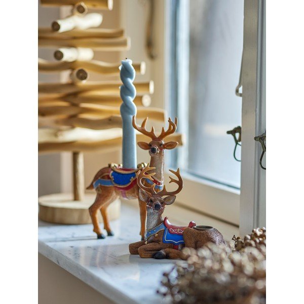 Svijećnjaci u setu 2 kom od polyresina Glory – Bloomingville-image-1