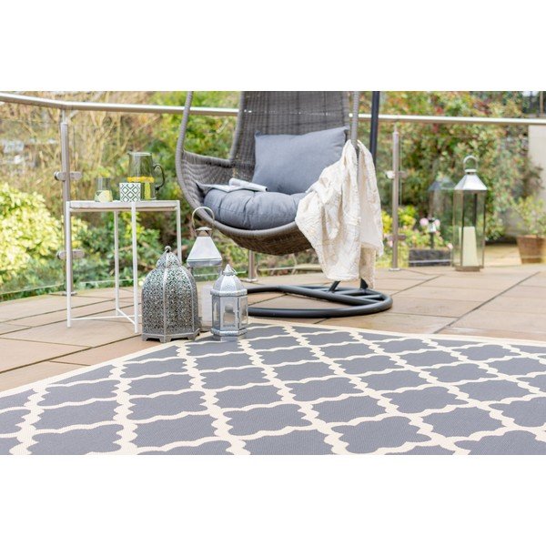 Antracit-bež gazište Flair Rugs Padua, 60 x 230 cm-image-4