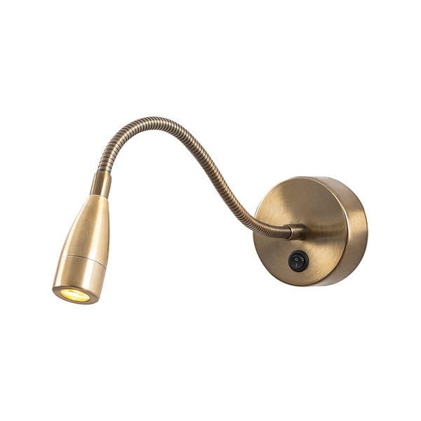 LED zidna lampa u zlatnoj boji Reading – Opviq lights-image-2