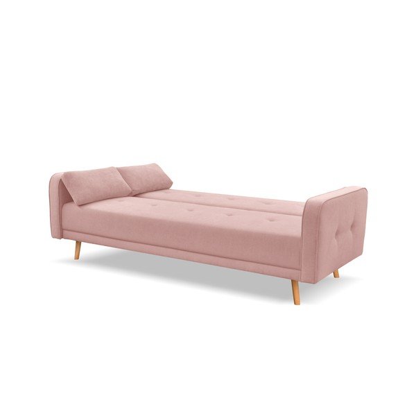 Ružičasti kauč na razvlačenje Cosmopolitan Design Stuttgart, 212 cm-image-2