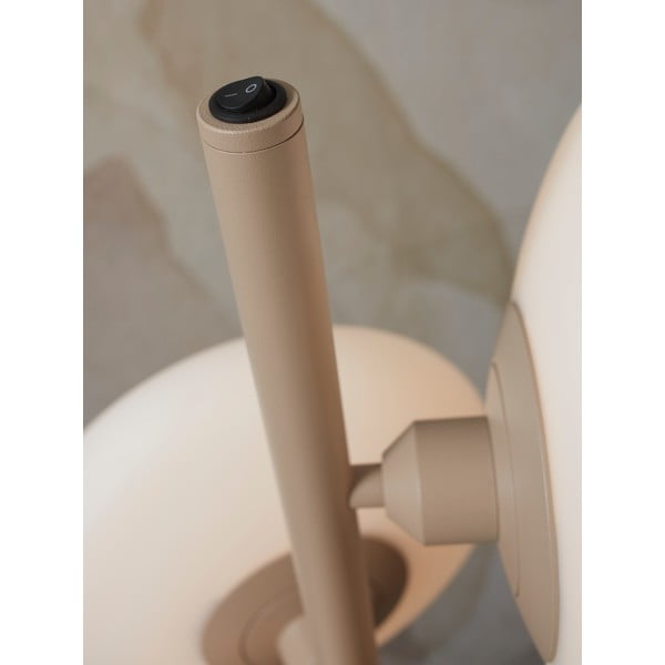 Krem stojeća svjetiljka sa staklenim sjenilom (visina 161 cm) Sapporo – it's about RoMi-image-4