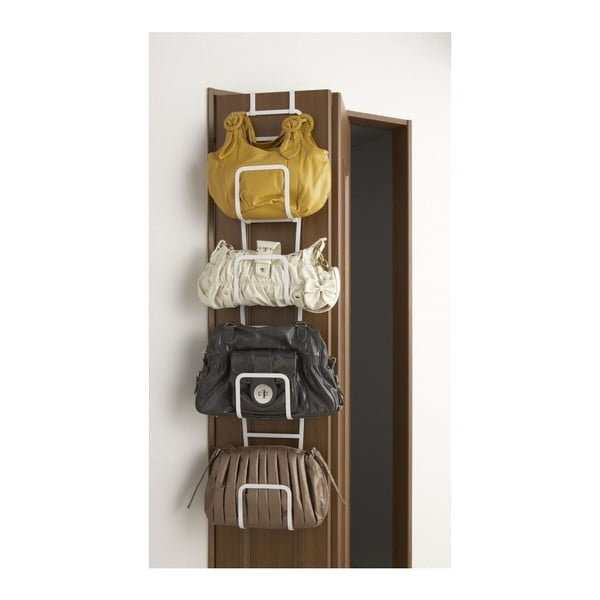 Bijela vješalica za torbe s 4 kuke YAMAZAKI Sapporo-image-3