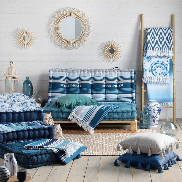 Vrtni jastuk za sjedenje za palete 60x120 cm Mikonos – douceur d'intérieur-image-3