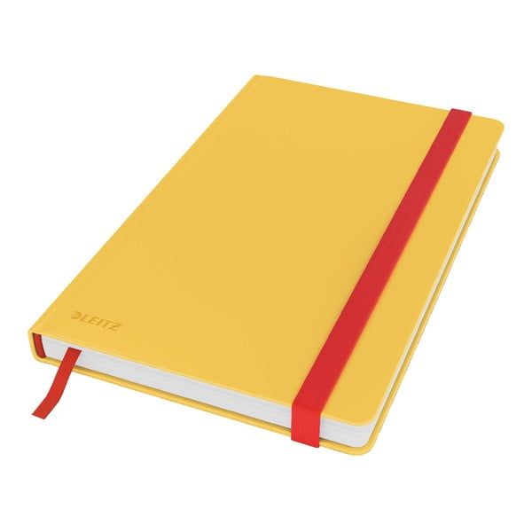 Žuto bilježnica s mekom površinom Leitz, 80 stranica