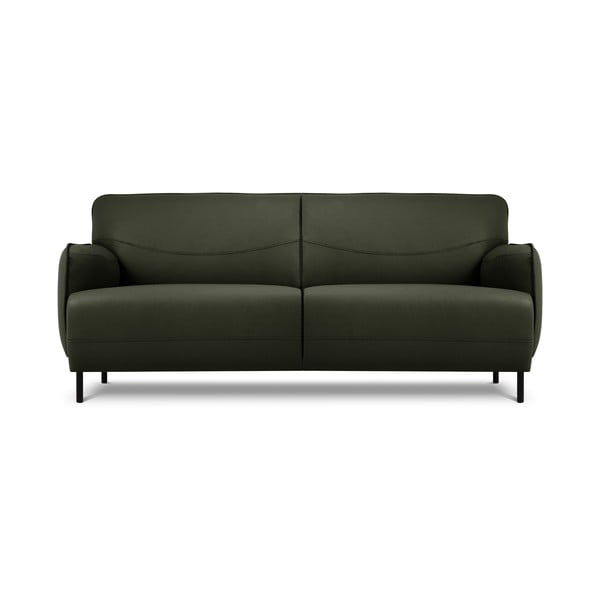 Zelena kožna sofa Windsor & Co Sofas Neso, 175 x 90 cm