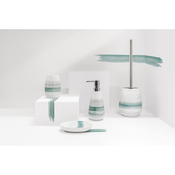 Bijela keramička WC četka Burgio – Wenko-image-1