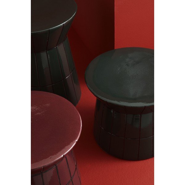 Bordo okrugao stolić za kavu keramički ø 38 cm Abbes – Bizzotto-image-4