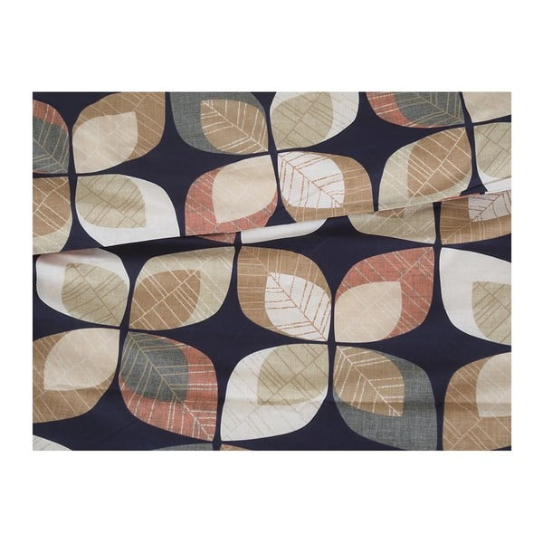 Smeđa posteljina za krevet za jednu osobu od krepa 140x200 cm Autumn Leaf – B.E.S.-image-1