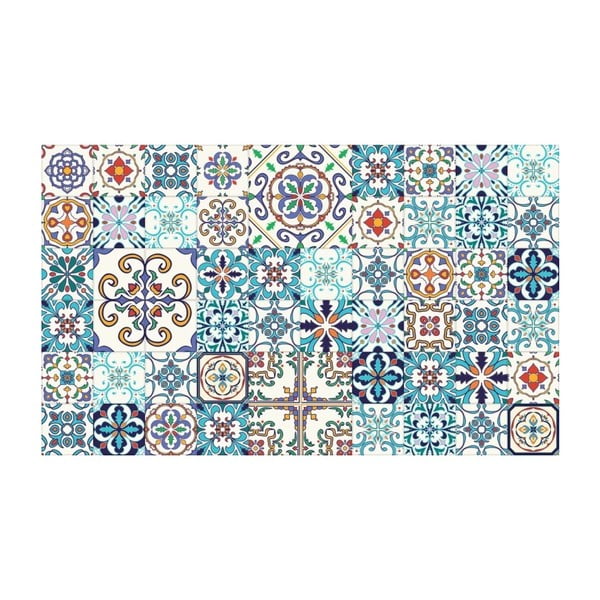 Set od 60 zidnih samoljepljivih naljepnica Ambiance Tiles Azulejos Antibes, 10 x 10 cm-image-2