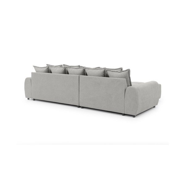 Svijetlo siva kutna garnitura (s lijevim kutom/s ležaljkom) Albane  – Ropez-image-4