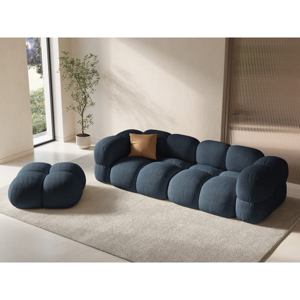 Tamno plava sofa 250 cm Loretto – Cosmopolitan Design-image-1