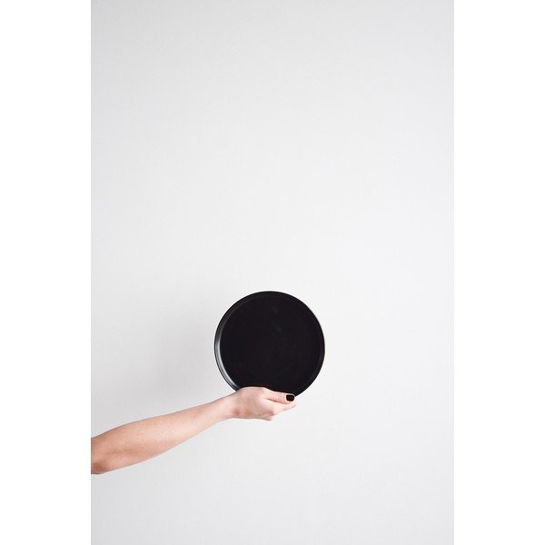 Mali tanjur od crne keramike ÅOOMI Luna, ø 20 cm-image-2