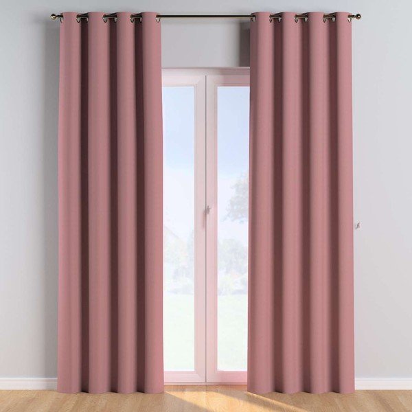 Roza zavjesa 260x130 cm Cotton Story - Yellow Tipi-image-1