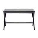 Crni radni stol s ladicom Actona Writex