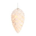 Bijeli viseći božićni svjetlosni ukras ø 7 cm Celina – Sirius