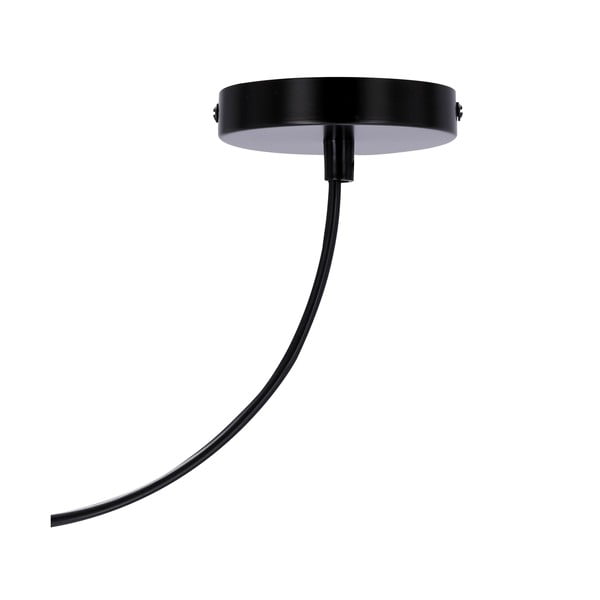 Crna metalna viseća lampa 100x19 cm Primo - Candellux Lighting-image-2