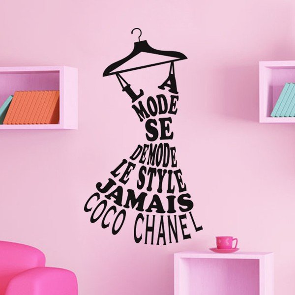 Naljepnica Ambijent Coco Chanel Citat-image-1